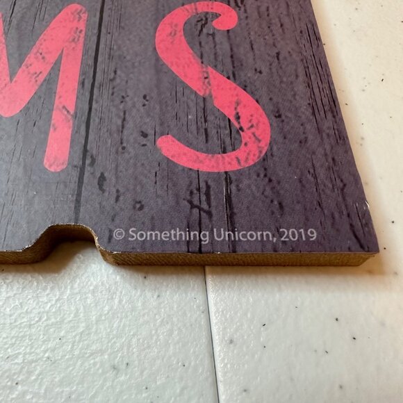 Unicorn decoration believe follow your dreams wall plaque Valentines Day for uni - Picture 7 of 10